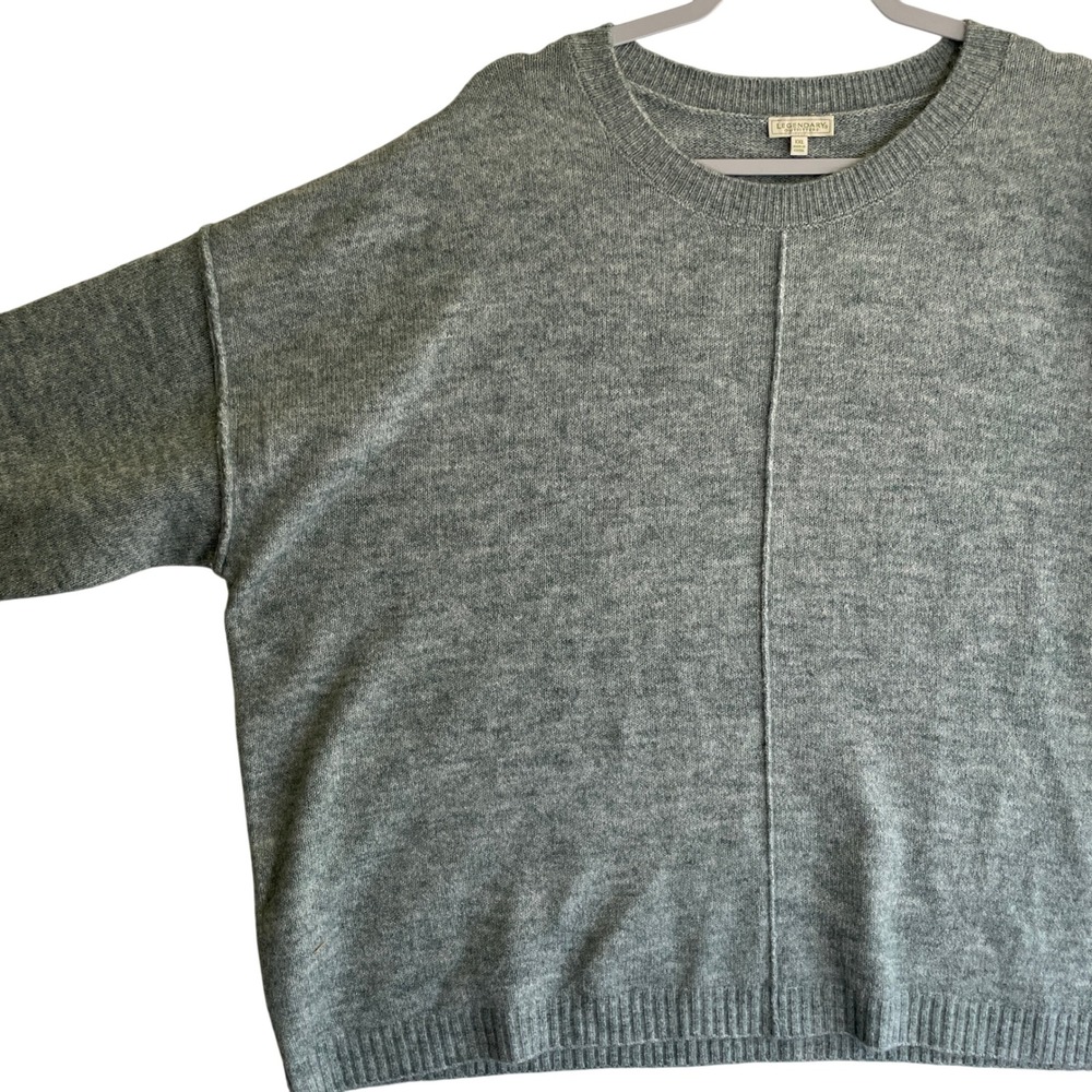 Legendary Outfitters Womens XXL Seafoam Green Knit Pullover Sweater Casual‎